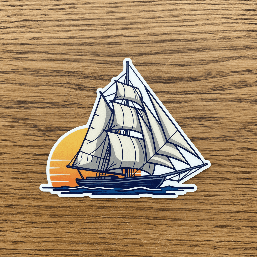 BladeRunner sticker close-up