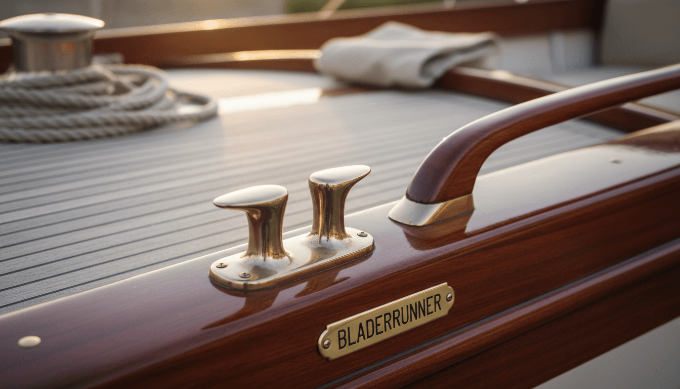 Restored hardware and detailed fittings showcasing craftsmanship throughout BladeRunner