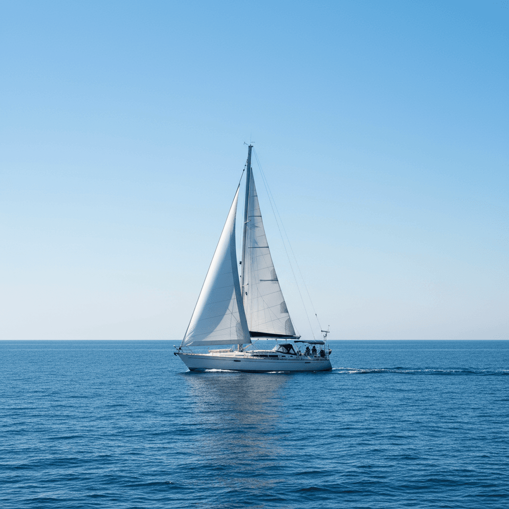 BladeRunner sailing the open water