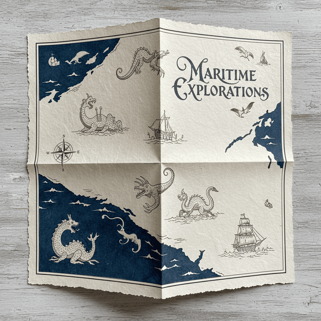 BladeRunner nautical map print