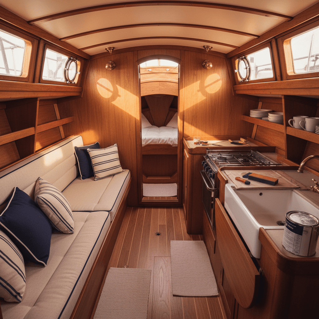 Interior cabin refresh and restoration